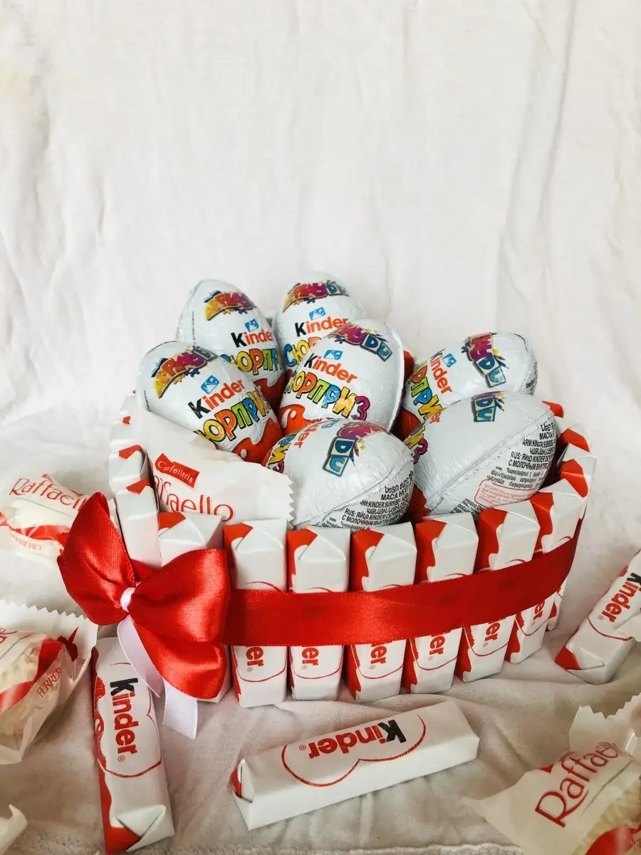 Подарочный набор Киндер из 18 сладостей KINDER купить в интернет-магазине Wildberries