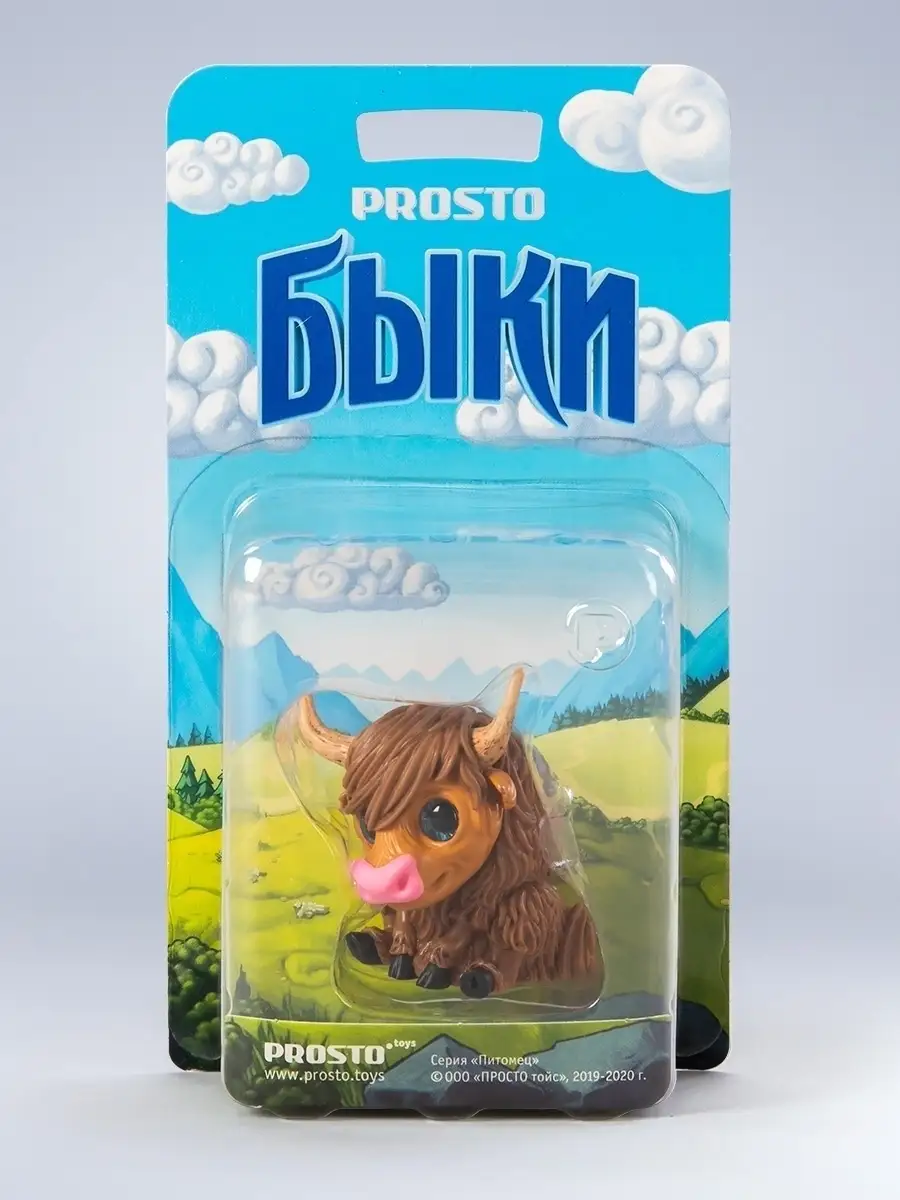 Фигурка игрушка Буня из коллекции Prosto Быки для детей Prosto Pets  51677171 купить в интернет-магазине Wildberries