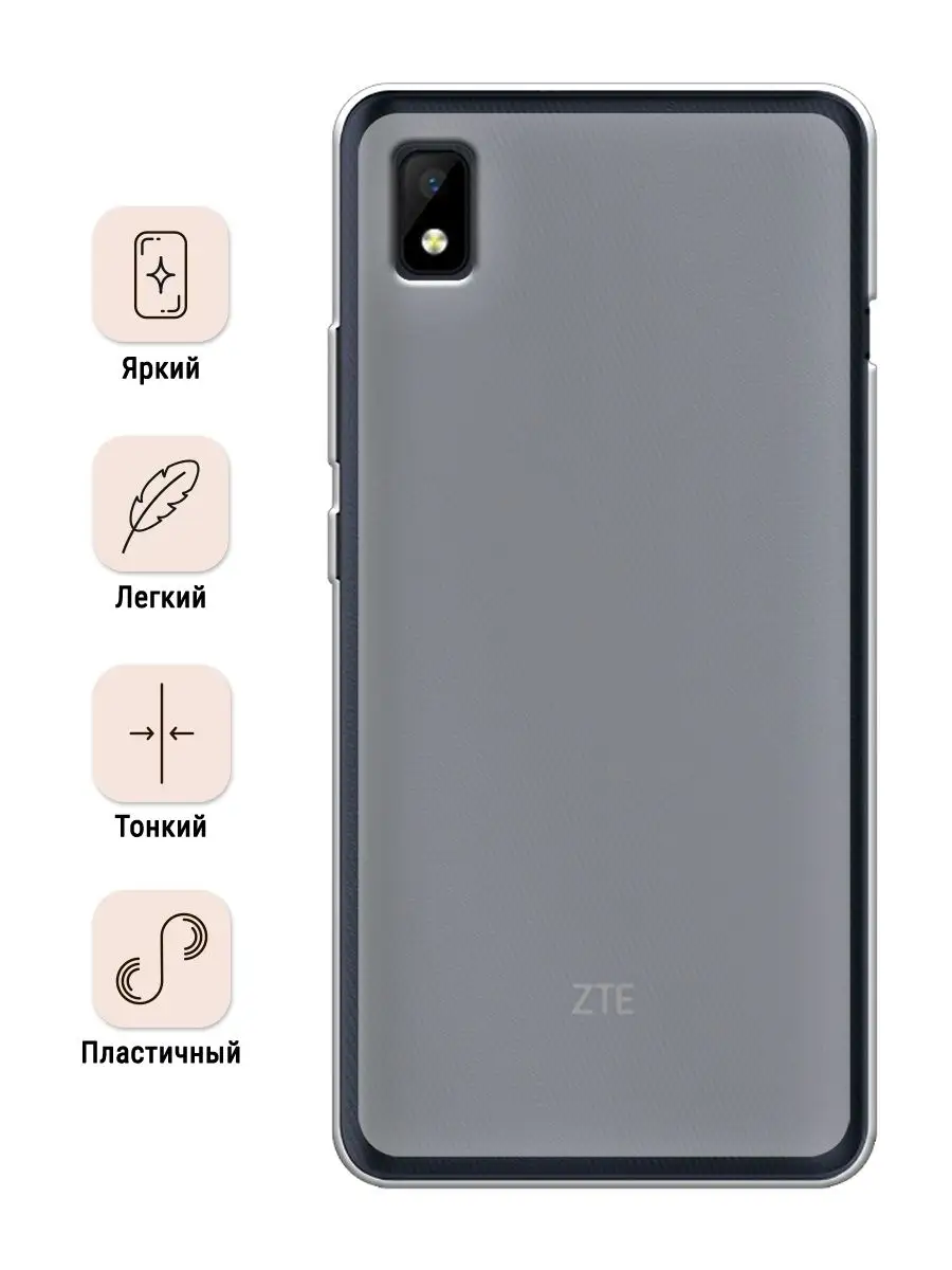 Чехол на ZTE Blade L210 прозрачный Feelinuse 51732647 купить за 289 ₽ в  интернет-магазине Wildberries