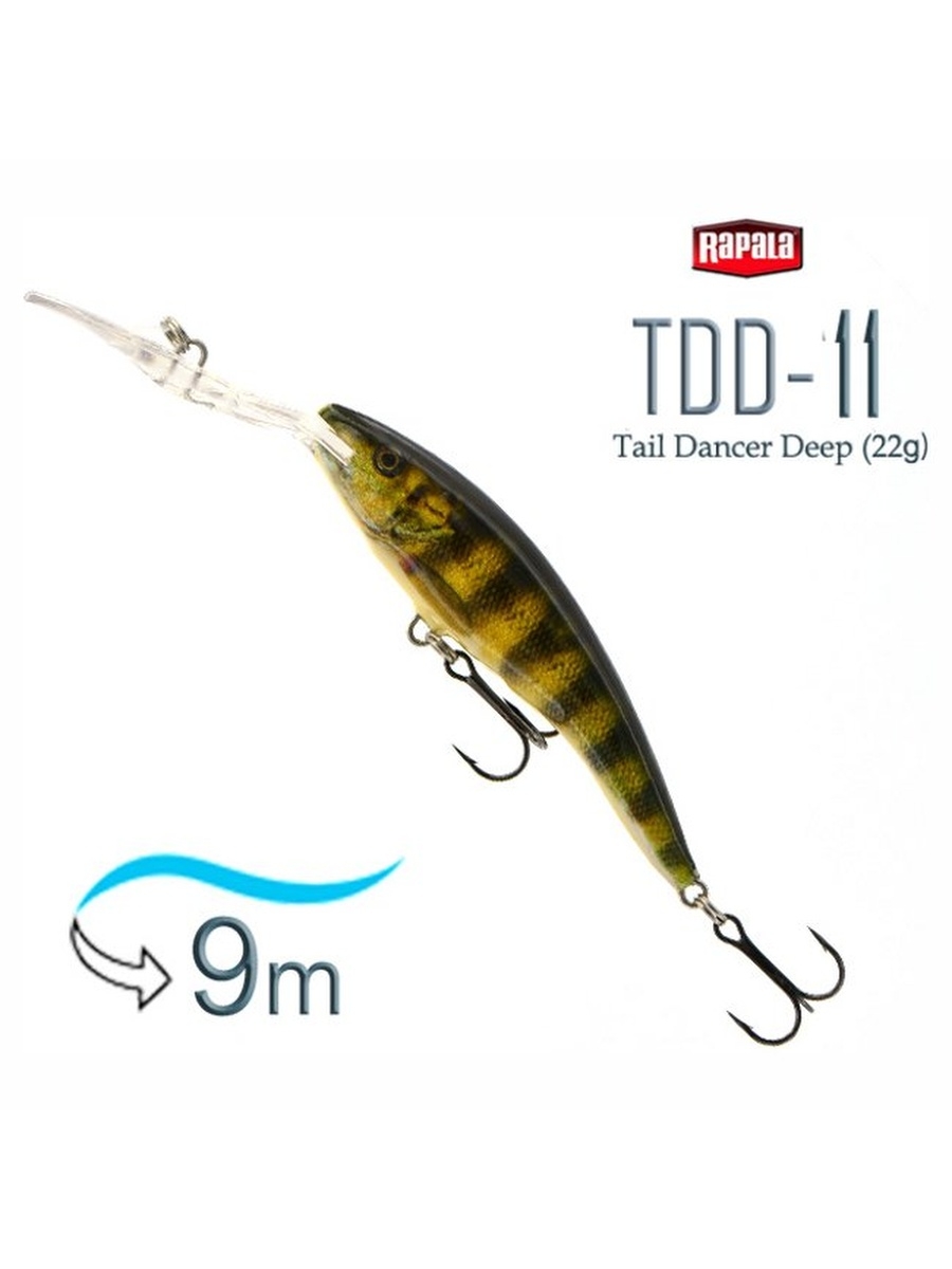 Deep tail. Rapala Tail Dancer Deep tdd11-pel. Rapala Deep Tail Dancer TDD-11. Rapala Deep Tail Dancer 9 Meters. Рапала дэнсер 20 футов.