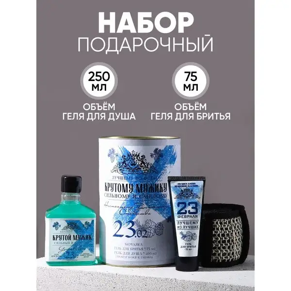Подарочный косметический набор для мужика