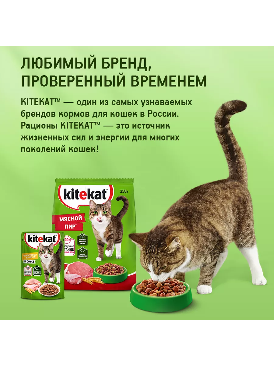 Сухой корм для кошек улов рыбака рыба, 15кг Kitekat 51889684 купить за 3  942 ₽ в интернет-магазине Wildberries