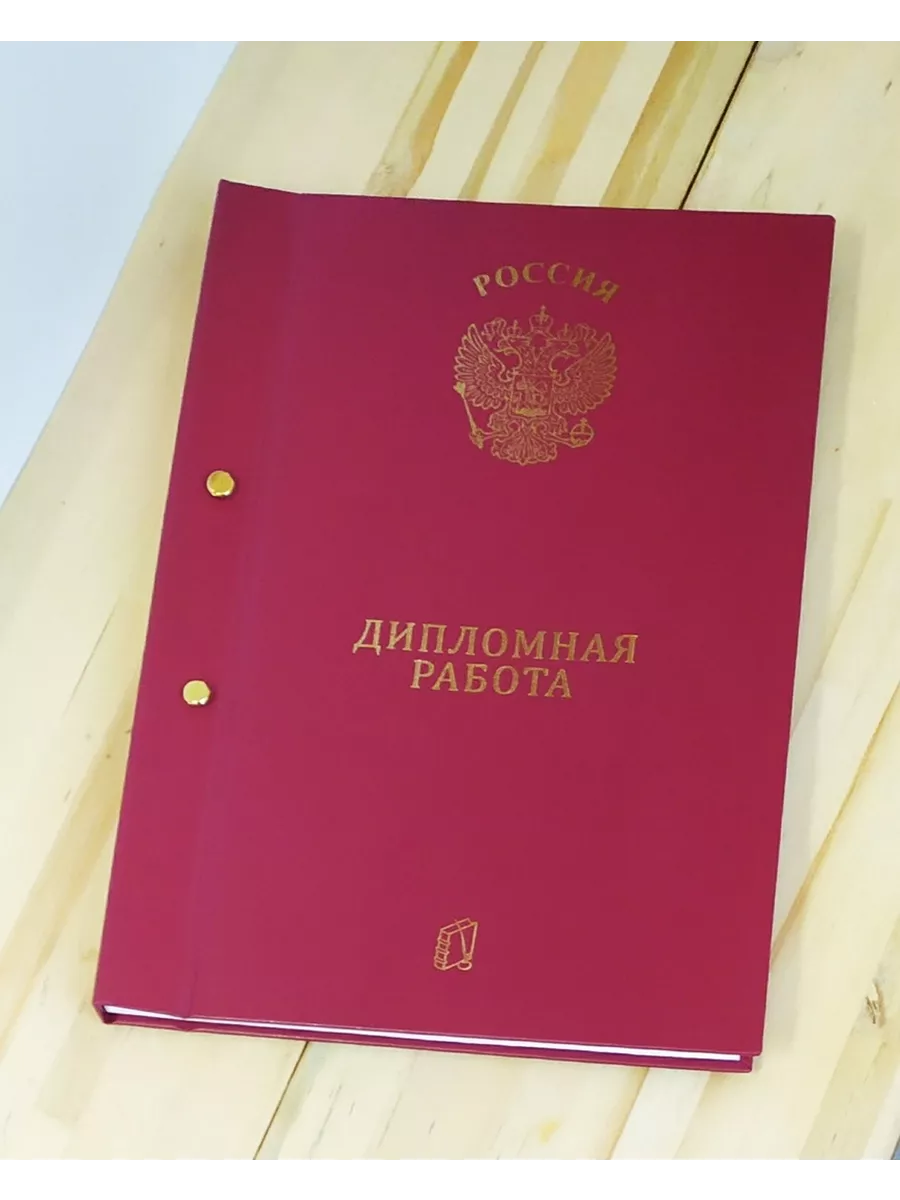 Папка Дипломная работа А4 50-110 листов, на болтах 15 мм Luckon 51917248  купить за 415 ₽ в интернет-магазине Wildberries