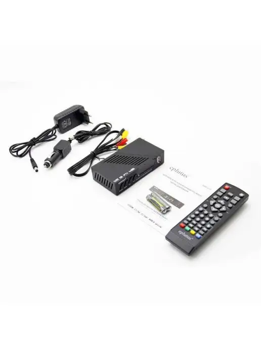 GOODSTORAGE Цифровой HD TV-тюнер DVB-T2 Eplutus DVB-123T, черный, фото 4