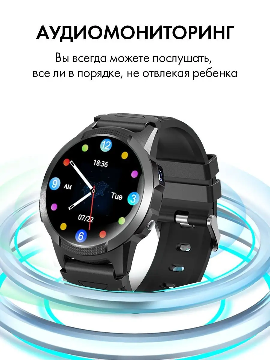 Детские смарт часы телефон с сим картой Smart Baby Watch VIDEOTOY 51965069  купить в интернет-магазине Wildberries