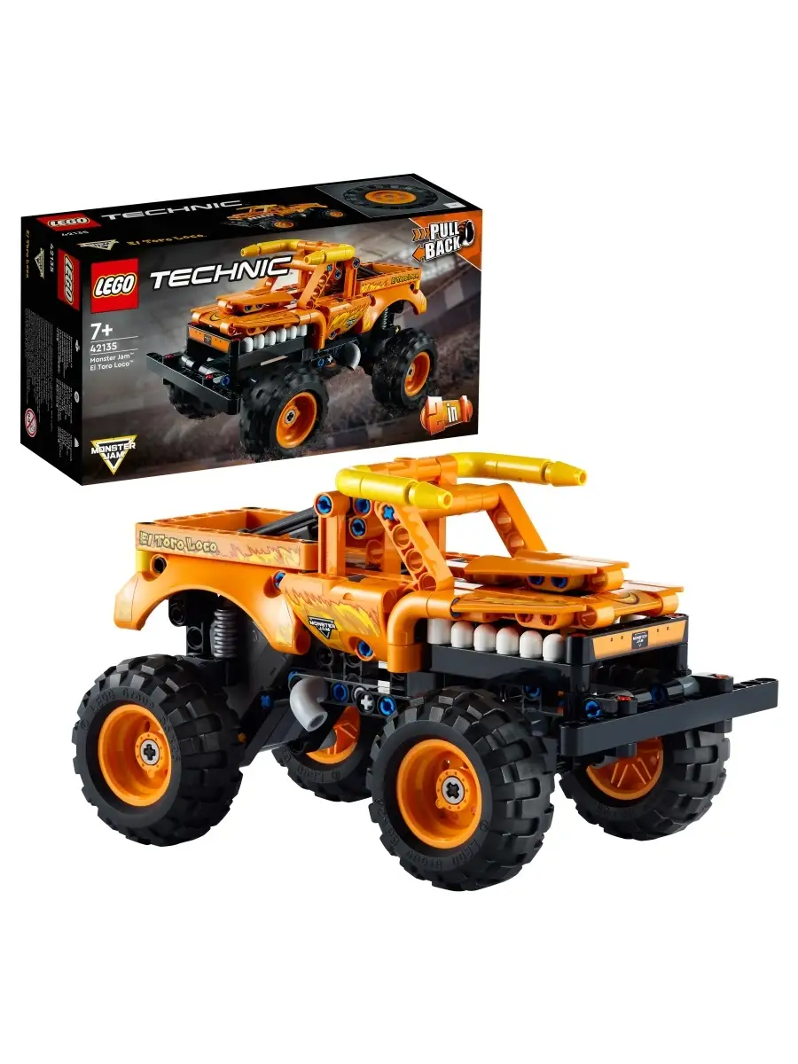 Конструктор LEGO Technic 42135 Monster Jam El Toro Loco LEGO 51987009  купить в интернет-магазине Wildberries