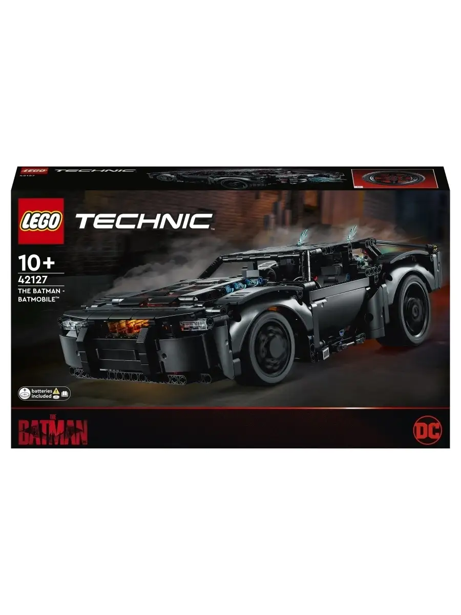 Конструктор LEGO Technic 42127 Бэтмен: Бэтмобиль LEGO 51987019 купить в  интернет-магазине Wildberries