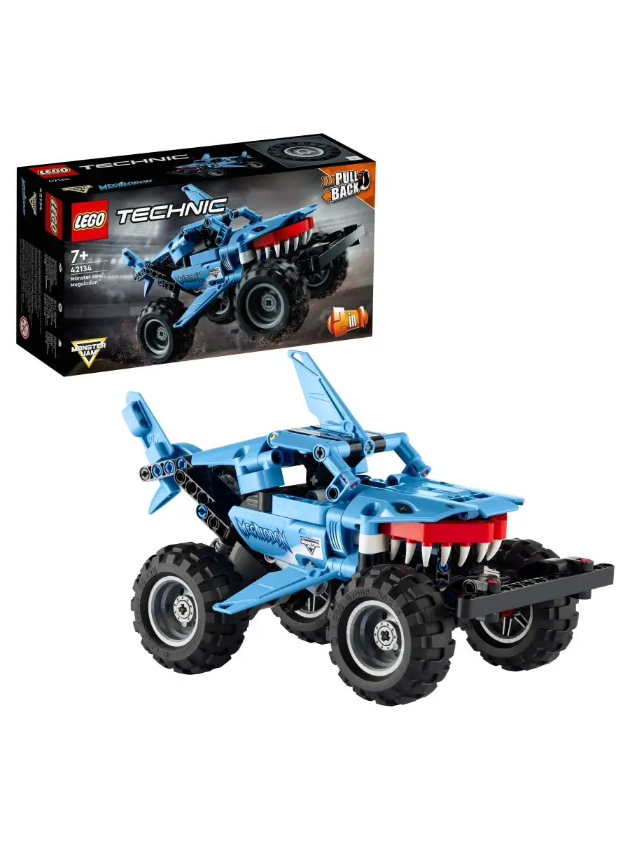 Конструктор LEGO Technic 42134 Monster Jam Megalodon LEGO 51987042 купить в  интернет-магазине Wildberries