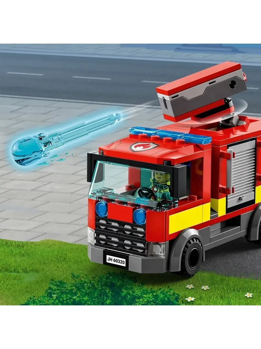 Конструктор LEGO City Fire 60320 Пожарная часть LEGO 51987320 купить в  интернет-магазине Wildberries