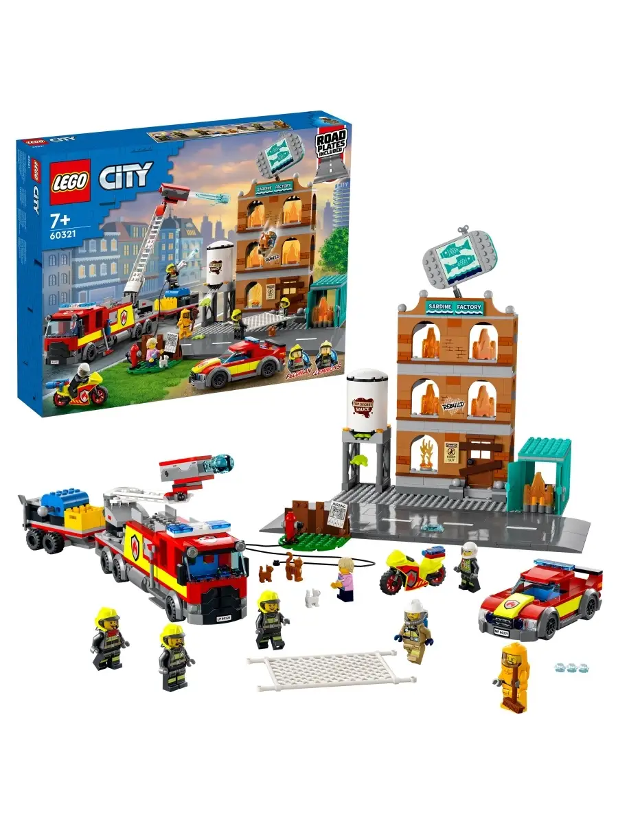 LEGO City Fire 60321 LEGO 51987347 Wildberries