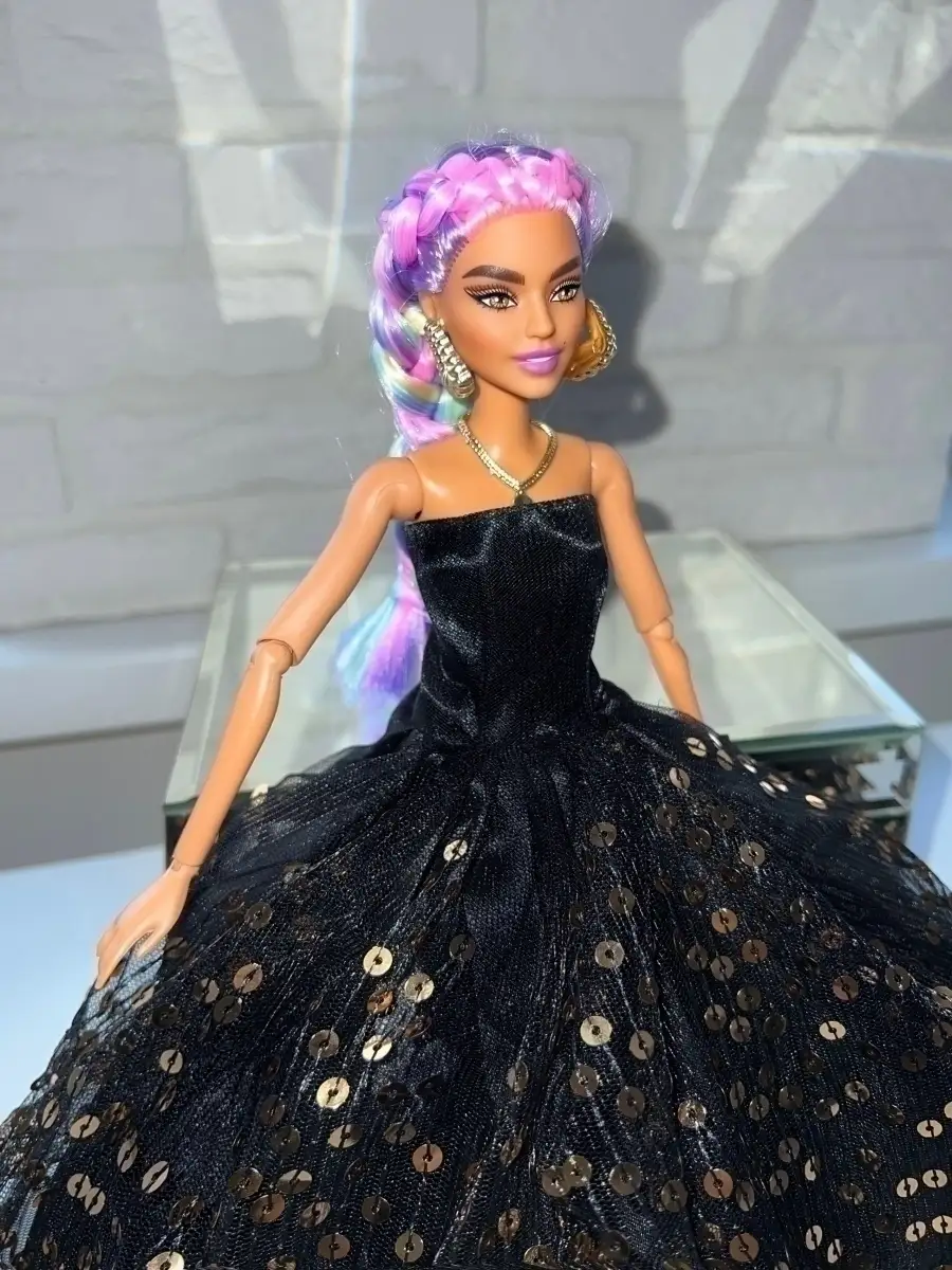 Бальное платье для куклы Барби: как сшить своими руками в 3 вариантах