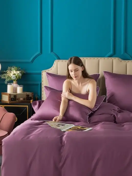 Delordo Home Collection пододеяльник двуспальный › 200х220 › тенсель 100%, 200x220, фото 5