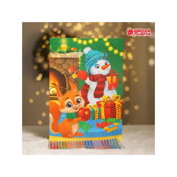 Набор "Поделки для детей. Новогодние" Мишка