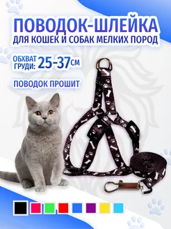 Поводок шлейка для кошек и собак Werlion 52418995 купить за 172 ₽ в интернет-магазине Wildberries