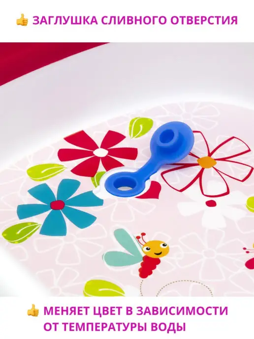 Funkids Ванночка складная"Folding Baby Bath", белый, фото 7