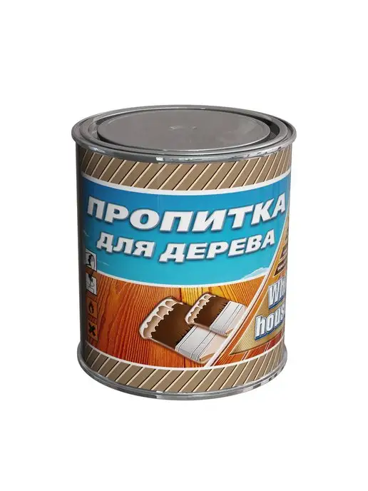 White_house Пропитка для дерева, Махагон 0.8л (Морозоустойчивая до -40), 800 мл, фото 8