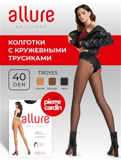 Колготки капроновые 40 ден PIERRE CARDIN 52506438 купить за 261 ₽ в интернет-магазине Wildberries