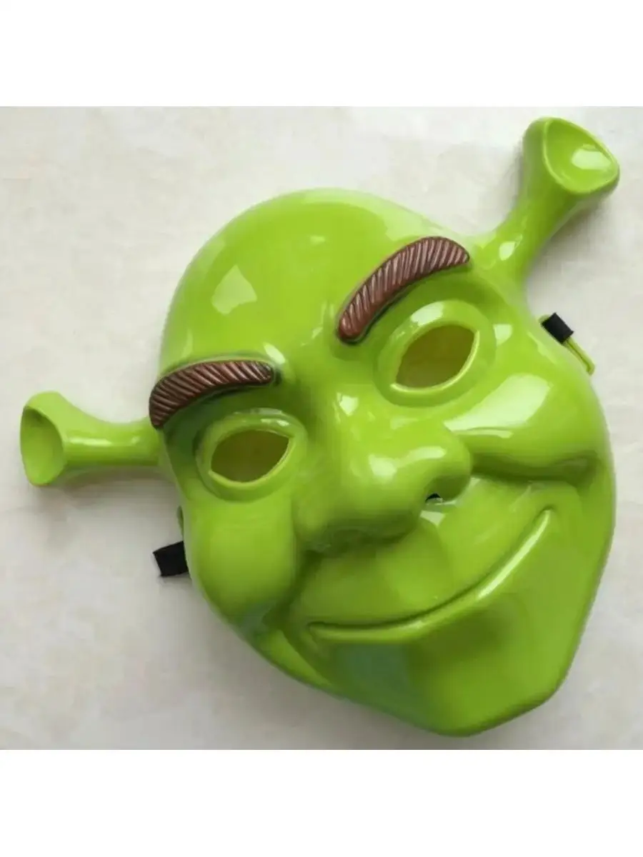 Маска латексная Шрек: купить взрослую маску из мультфильма Shrek в интернет магазине detishmidta.ru