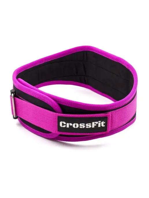 MASTER Пояс атлетический для CrossFit с двойной системой застежки, розовый, фото 7