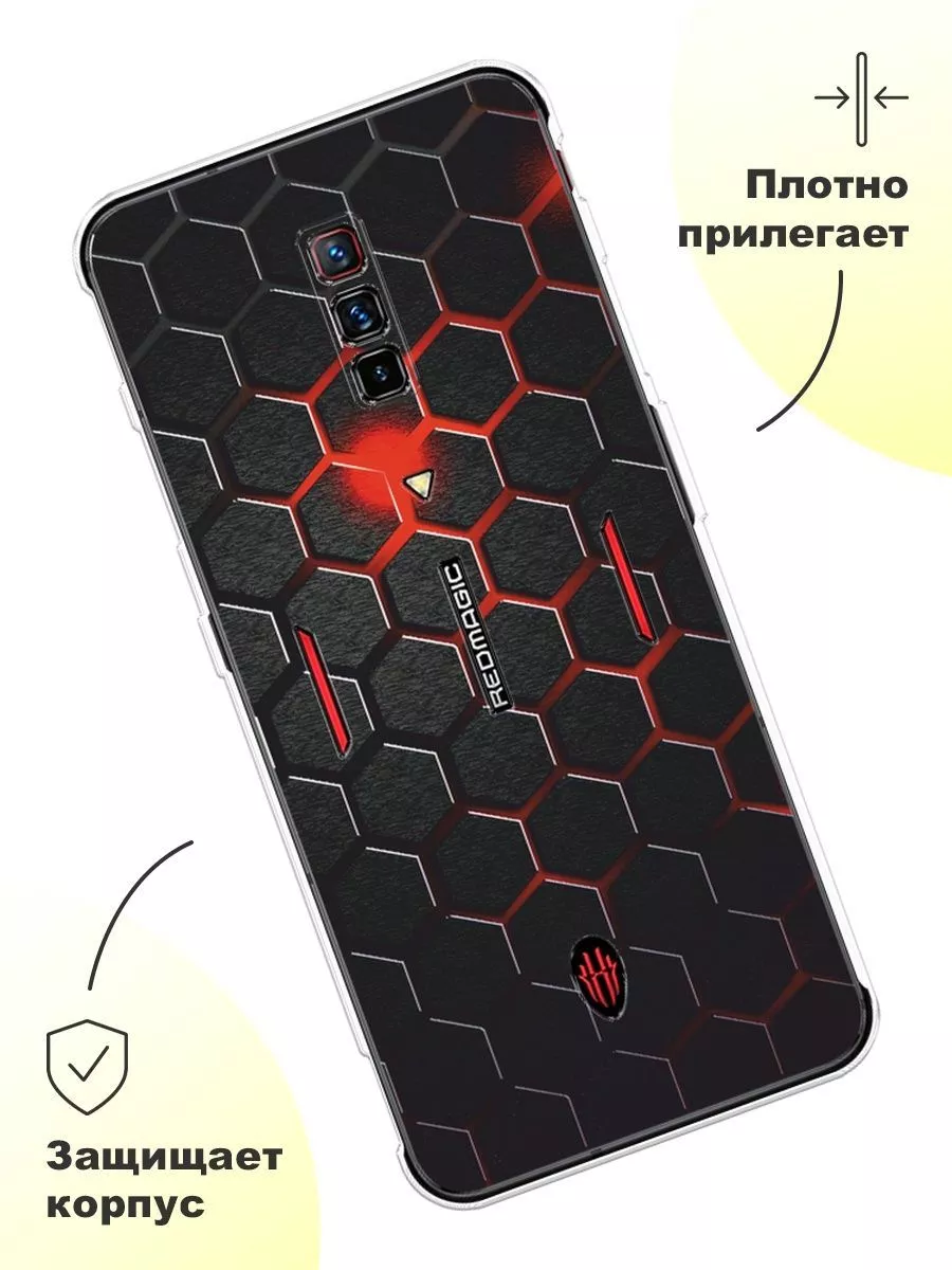 Чехол на ZTE Nubia Red Magic 6 с принтом ZTE 52841723 купить в  интернет-магазине Wildberries