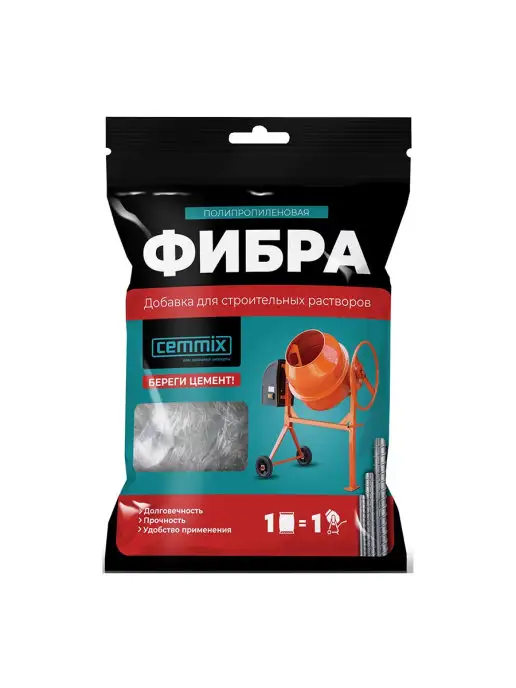 CEMMIX Фиброволокно базальтовое, 200 г, 200 г