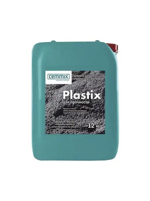 CEMMIX Пластификатор для бетона Plastix, 10 л, 10 л