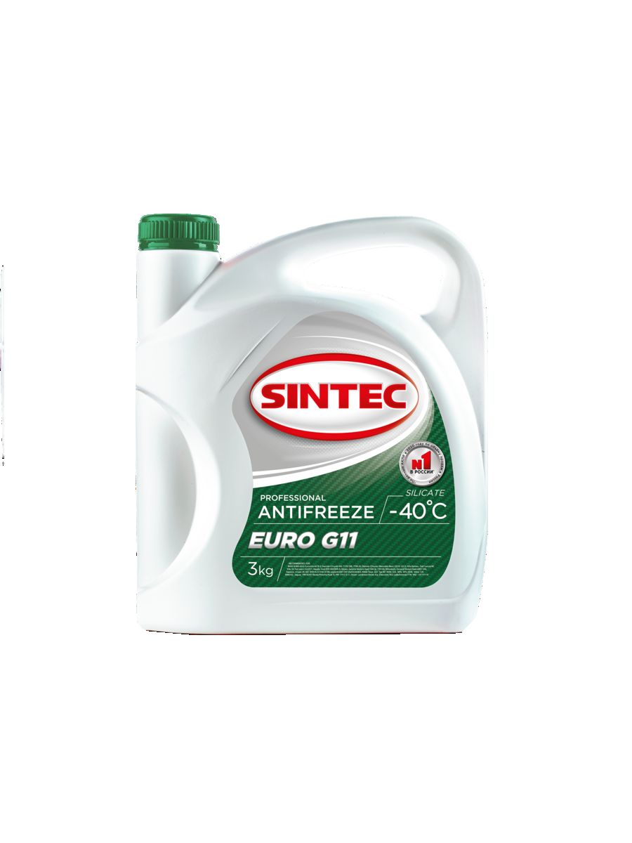 Sintec euro зеленый. Синтек антифриз g11 зеленый. Sintec Euro g11. Sintec антифриз g11 зеленый. Sintec Antifreeze Euro g11 (-40) 3кг.