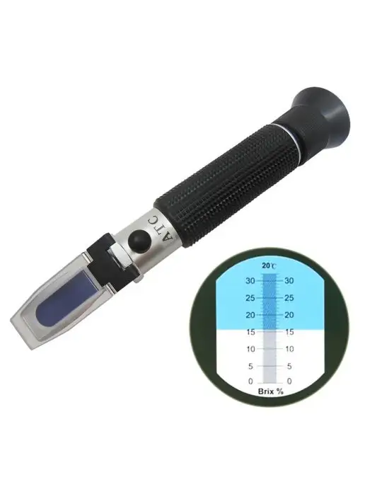 Китай Рефрактометр ATC 40 (спирт 0 ~ 25% сахар 0 ~ 40%), 100 - 32, фото 2