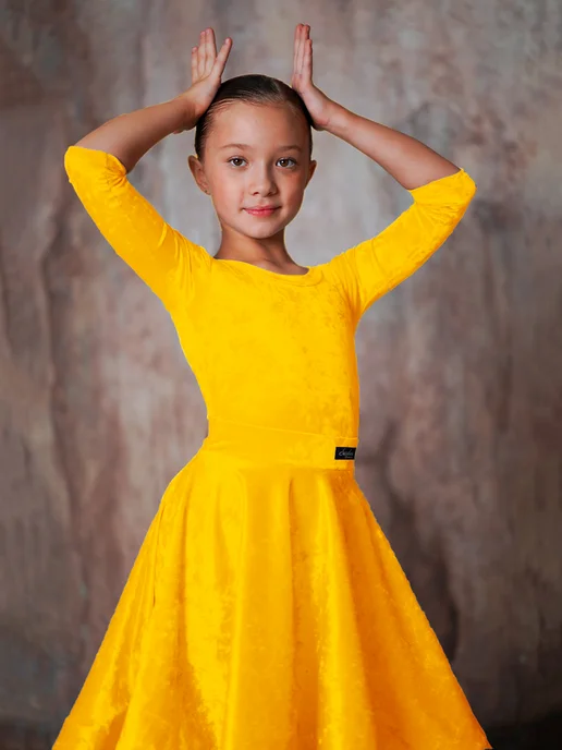 SARDANA DRESS Рейтинговое платье, бейсик тренировочное, желтый, фото 5