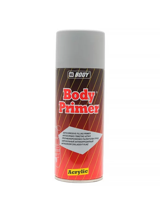 HB BODY Антикоррозийный грунт Body Primer Spray серый 400 мл, 400 мл, серый, фото 2