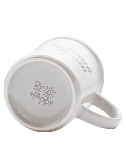 Be Happy Именная кружка подарочная с надписью Максим, черный, фото 4