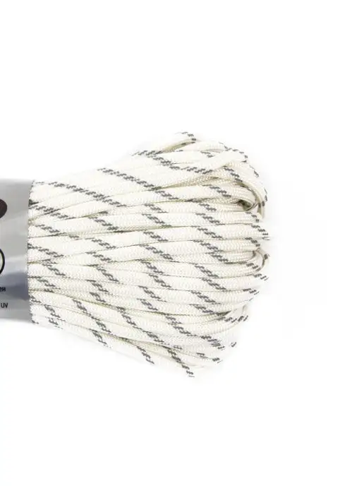 Cord Паракорд 550 светоотражающий (10м, 4мм) WHITE, 10 м, фото 3