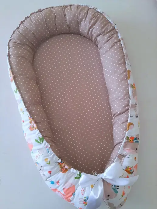 Bambini Love Кокон гнездышко для новорожденного, вариант, фото 4