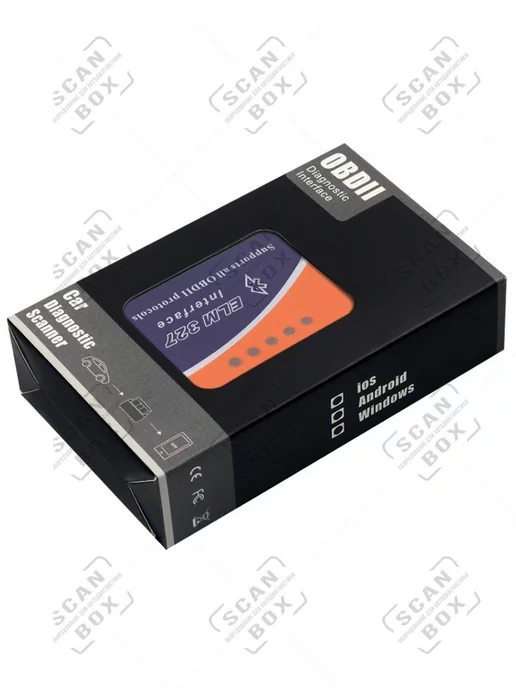 ELM327 ScanBox Автосканер диагностический ELM327 v 2.1 Bluetooth OBD2, Автосканер диагностический v 2.1, фото 4