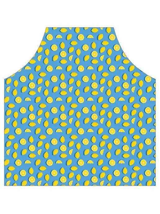 JoyArty Фартук кухонный "Дольки и половинки лимона" 65x65x28 см, 65x65x28 см, фото 3