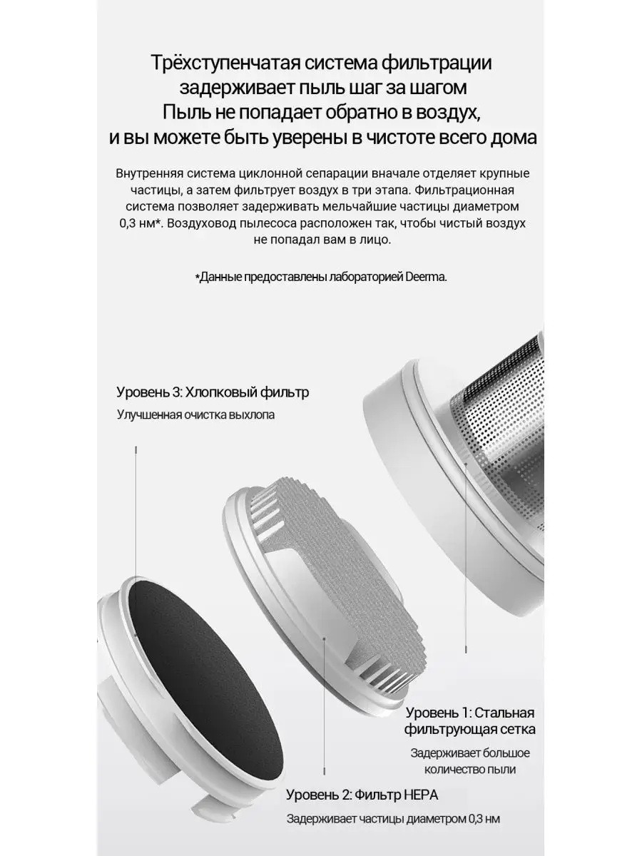 Пылесос вертикальный Deerma DX1000 Deerma 53619385 купить в  интернет-магазине Wildberries