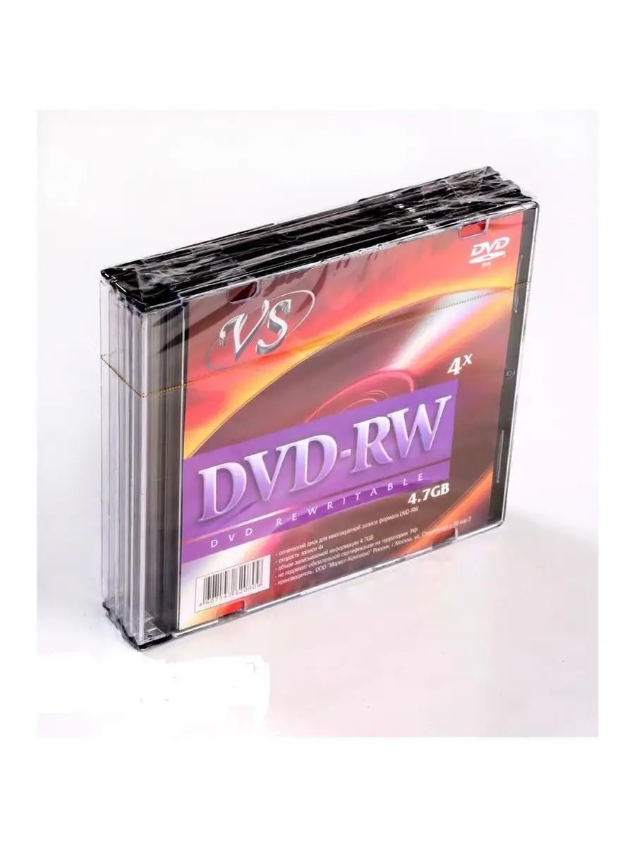 DVD RW 4x Slim 5 VS 53834663