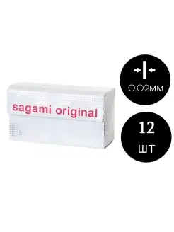 Sagami Original презервативы 12 шт. Sagami 53908157 купить за 2 631 ₽ в интернет-магазине Wildberries