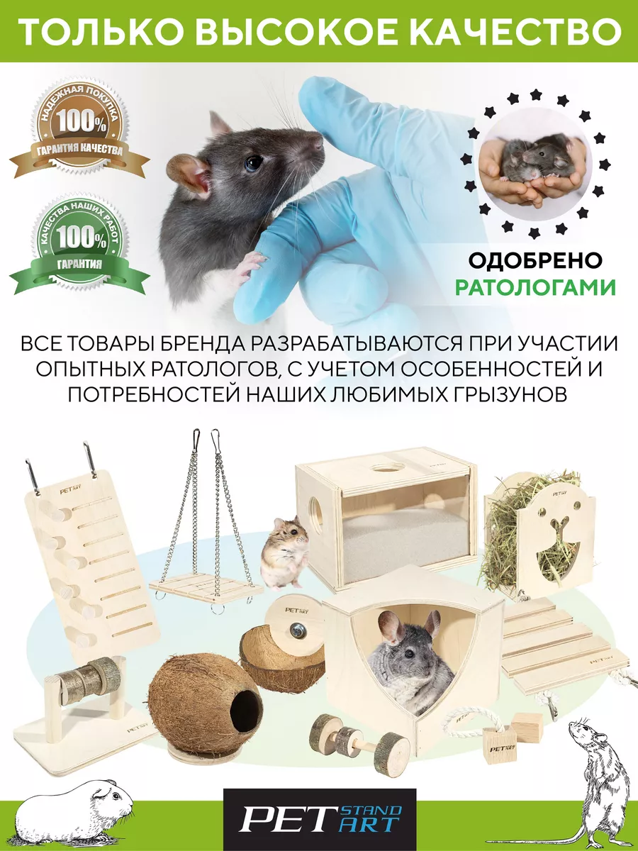 Игрушки для хомяков Petstandart 53982501 купить за 940 ₽ в  интернет-магазине Wildberries