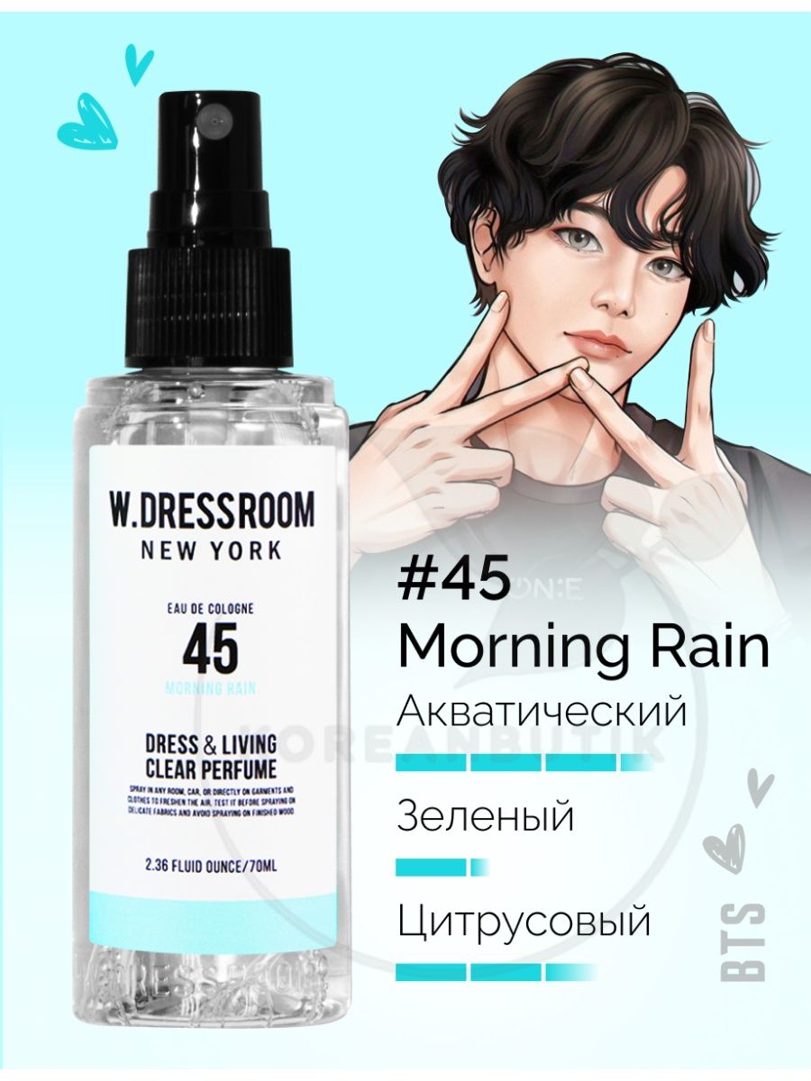 Парфюмерные спреи для дома Корея 70 ml W.Dressroom 53989466 купить за 510 ₽  в интернет-магазине Wildberries