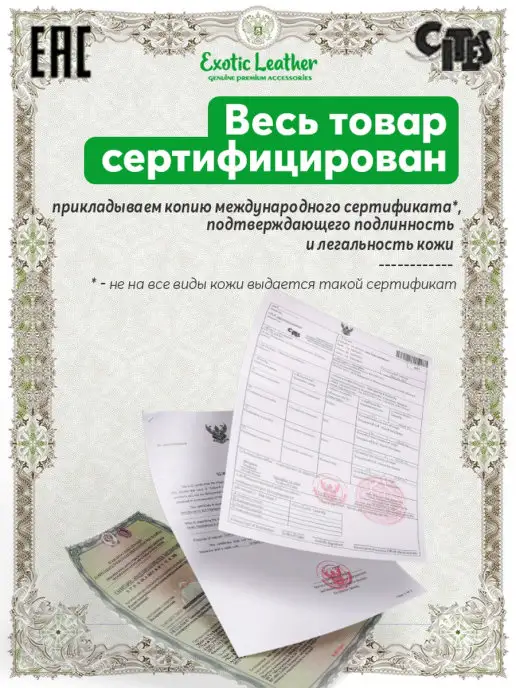 Exotic Leather Крупный женский клатч из натуральной кожи морского ската, вариант, фото 7