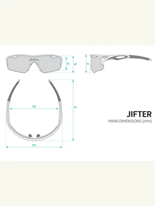 Spiuk Очки велосипедные JIFTER Cycling Glasses, черный, фото 3