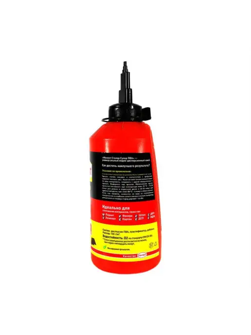 Момент Клей ПВА столярный для мебели Super PVA D2 250 г, 250 г, фото 6