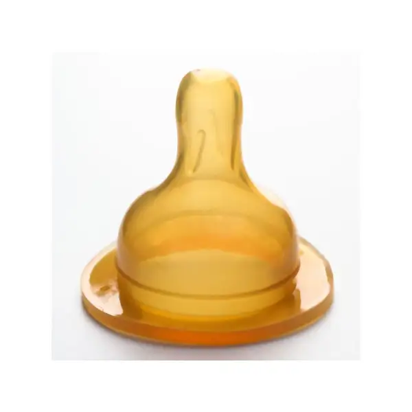 Соска силиконовая "Крошка Я" широкое горло, от 0 мес