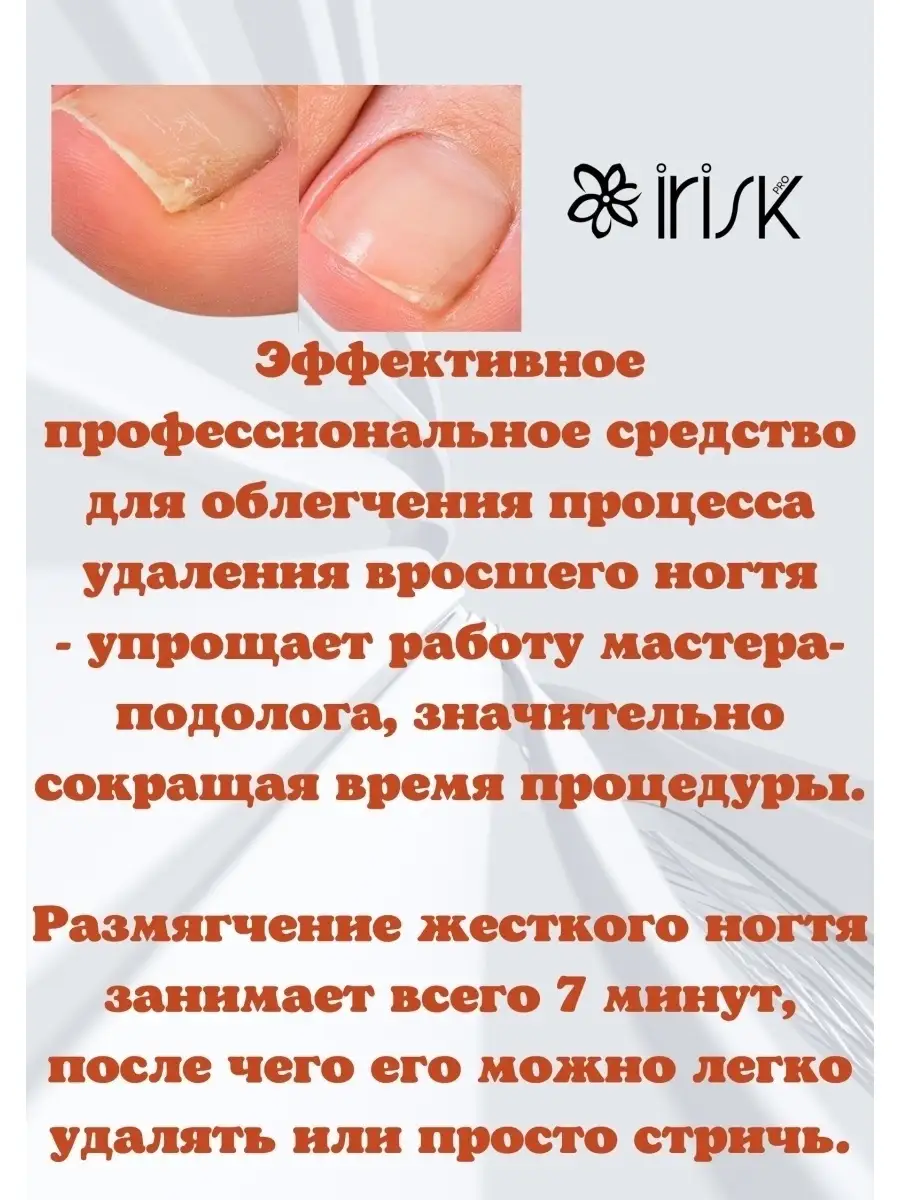 СРЕДСТВО для размягчения ногтей 15 МЛ Irisk Professional 54150733 купить за  306 ₽ в интернет-магазине Wildberries