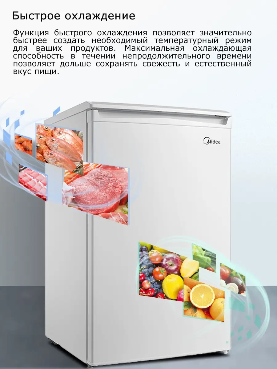 Холодильник Midea MDRD168FGF Midea 54399326 купить в интернет-магазине  Wildberries