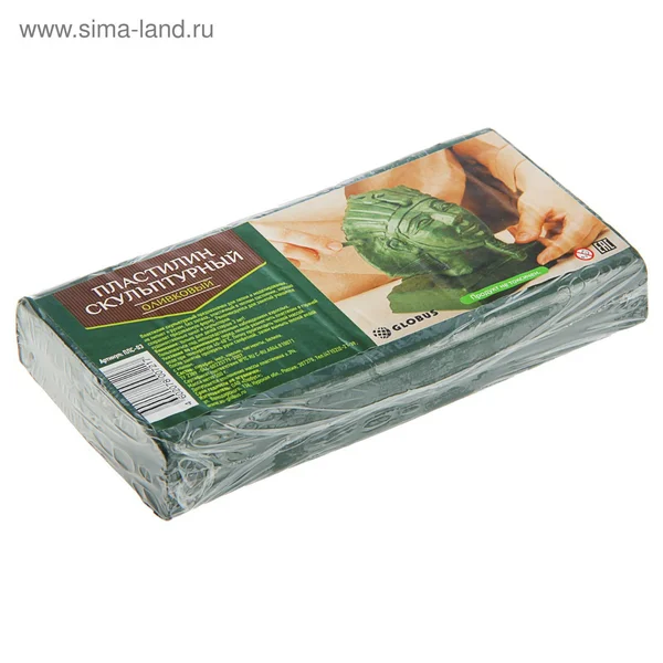 Пластилин скульптурный, для лепки, моделирования, твёрдый,