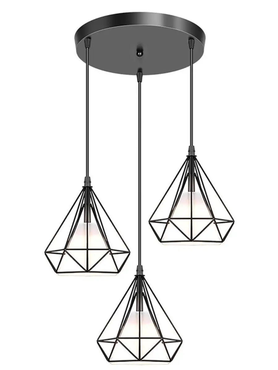 Люстра потолочная светильник подвесной LOFT на кухню Lighting & Angel  54569812 купить за 2 262 ₽ в интернет-магазине Wildberries