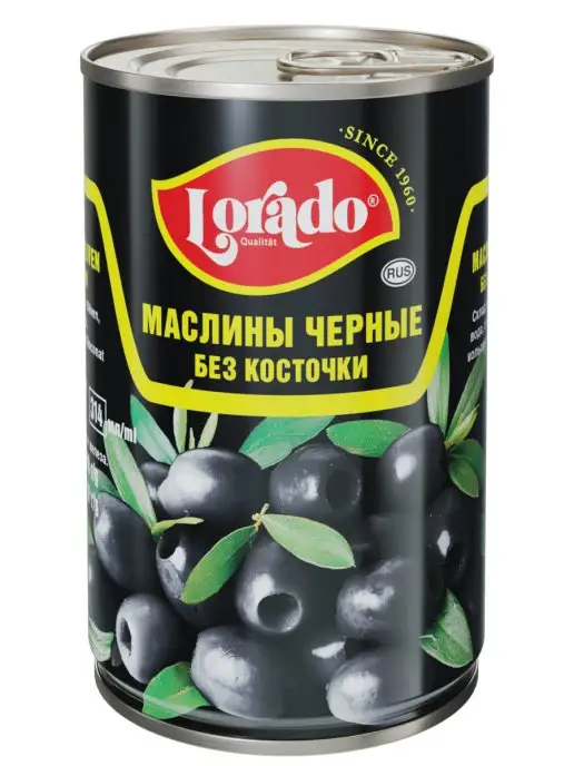 lorado Маслины без косточки ЛОРАДО 314мл - 3 банки, 314 мл, фото 2
