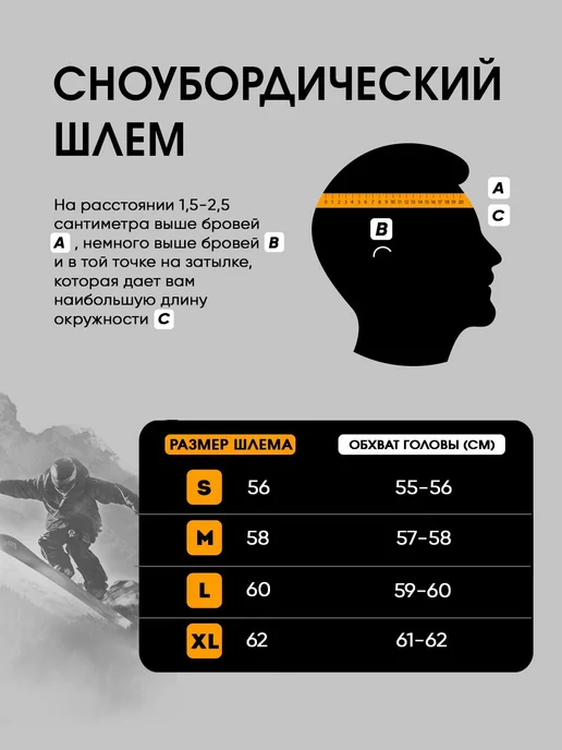 FORCELAB Шлем сноубордический и горнолыжный, черный, фото 5